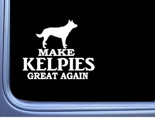 Kelpie maga l726 dog sticker - dog,